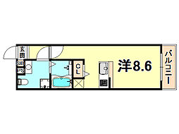 間取図画像 ワンルーム