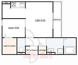 アイリープラザ上ノ丸 3階/303
