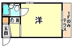 間取図画像 ワンルーム