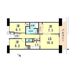 明石清水第2高層住宅 1階/1-104