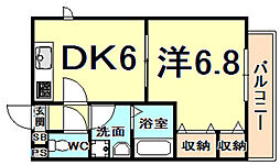 間取図画像 1DK