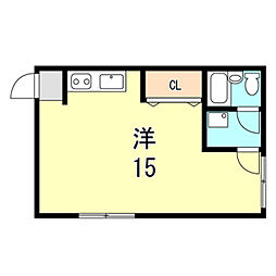 小松通2丁目 2階