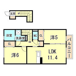 シャトー・ムートン 2階