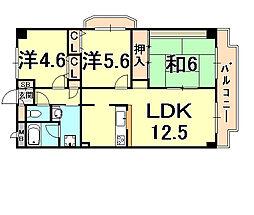 ココ西宮 5階/507