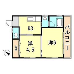 パンション飛松 4階/4F