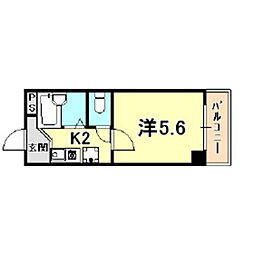 シティコート二宮 5階/504