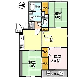 イーストヒルズ平野 3階/301