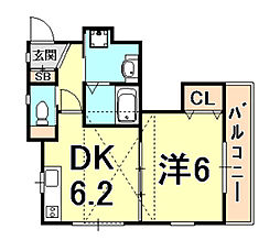 ガーデンズウエスト青樹 2階