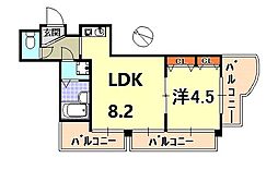プリオーレ神戸II 8階