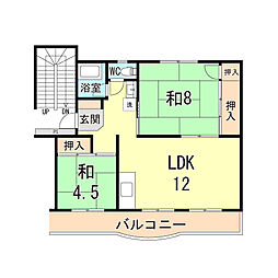 落合農住団地Ｅ棟 5階/505