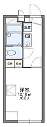 レオパレス西丸山 1Kの間取図画像
