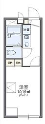 レオパレスカルム 1Kの間取図画像