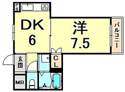 フォールヴィラ板宿 6階