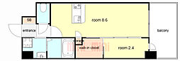 セレニテ神戸西アリエ 1LDKの間取図画像
