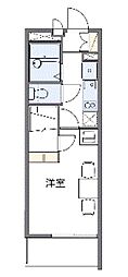 レオパレス兵庫駅前通 1Kの間取図画像