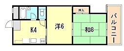 グリーンビラ西代 2階