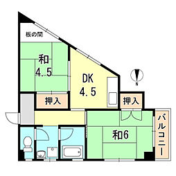 小高マンション 3階