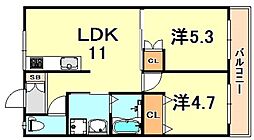 セイシェル長田山手 2階