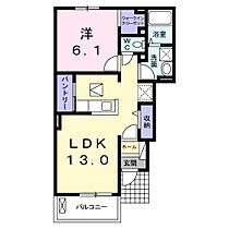 埼玉県秩父市日野田町２丁目20番14号（賃貸アパート1LDK・1階・45.77㎡） その2