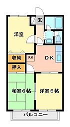 間取図画像 3DK