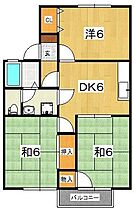 プラムハイツＡ(下堀) 203 ｜ 神奈川県小田原市下堀182-1（賃貸アパート3DK・2階・53.00㎡） その2