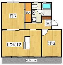 釼持ハイツ（曽比） 105 ｜ 神奈川県小田原市曽比1604-2（賃貸マンション2LDK・1階・59.61㎡） その2