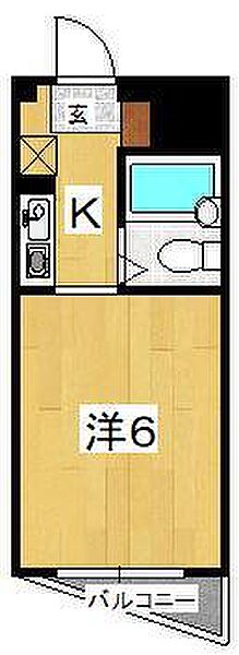 アビタ南鴨宮 3-A｜神奈川県小田原市南鴨宮3丁目(賃貸マンション1K・3階・16.38㎡)の写真 その2