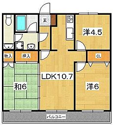国府津マンション 3階/303