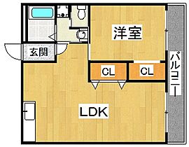 横田コーポII  ｜ 大阪府堺市中区深井清水町（賃貸マンション1LDK・3階・40.00㎡） その2