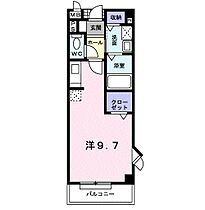 リフレ東百舌鳥B棟  ｜ 大阪府堺市中区土師町５丁（賃貸アパート1R・2階・25.25㎡） その2