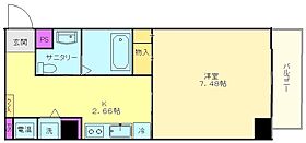 大阪府堺市北区長曽根町（賃貸マンション1K・8階・29.04㎡） その2