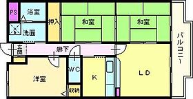 グローリー中百舌鳥  ｜ 大阪府堺市北区百舌鳥梅町３丁（賃貸マンション3LDK・1階・67.00㎡） その2