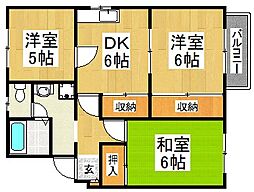 グレースハイツ 1階/-
