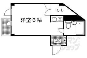 コスモハイツ里ノ内 301 ｜ 京都府京都市左京区田中里ノ内町（賃貸マンション1R・3階・16.00㎡） その2