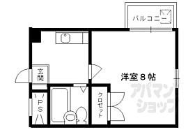 京都府京都市中京区大宮通三条下ル三条大宮町（賃貸マンション1K・4階・20.00㎡） その2