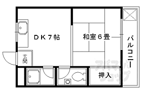 京都府京都市北区上賀茂榊田町（賃貸マンション1DK・1階・27.00㎡） その2