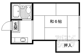 京都府京都市北区新御霊口町（賃貸アパート1K・2階・17.28㎡） その2