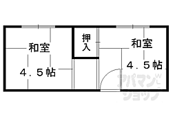 京都市営烏丸線 松ヶ崎駅 徒歩6分 2階/-