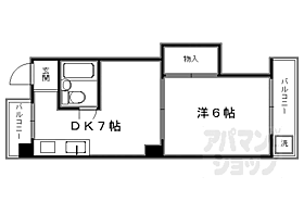 京都府京都市上京区小川通中立売下ル下小川町（賃貸マンション1DK・3階・26.48㎡） その2