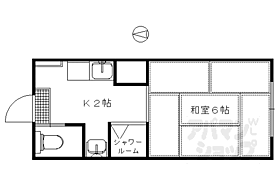 ハウス白井 301 ｜ 京都府京都市左京区聖護院西町（賃貸マンション1K・3階・17.47㎡） その2