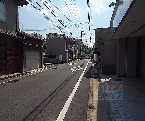 画像28:前面道路です