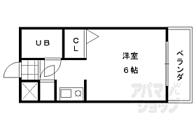 京都府京都市北区衣笠荒見町（賃貸マンション1K・3階・17.93㎡） その2