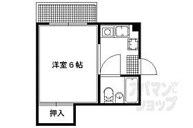 京都府京都市北区大宮東小野堀町（賃貸アパート1K・3階・17.10㎡） その2