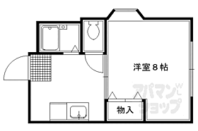 メゾン白水 202 ｜ 京都府京都市左京区北白川久保田町（賃貸アパート1K・2階・20.00㎡） その2