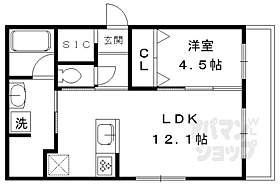 京都府京都市北区上賀茂豊田町（賃貸マンション1LDK・2階・41.00㎡） その2