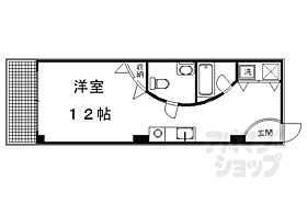 京都府京都市上京区油小路一条上ル元百万遍町（賃貸マンション1R・2階・29.00㎡） その2