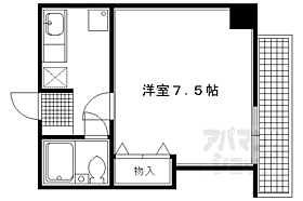 ラヴィ一乗寺 207 ｜ 京都府京都市左京区一乗寺払殿町（賃貸マンション1K・2階・22.14㎡） その2