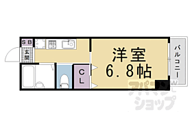 京都府京都市中京区御幸町通蛸薬師下ル船屋町（賃貸マンション1K・4階・18.63㎡） その2