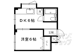 間取図画像 1DK