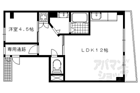 銀閣寺道マンション 3F ｜ 京都府京都市左京区浄土寺西田町（賃貸マンション1LDK・3階・41.10㎡） その2